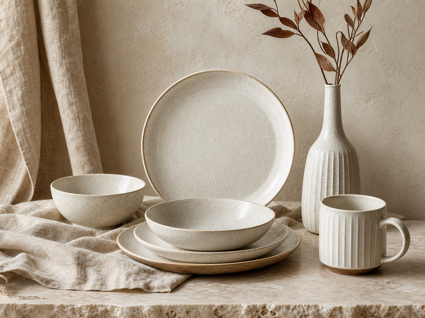 Ceramic dinner set